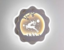 Светильник светодиодный Мелодия Света Лось 6077-36W Белый картинка 